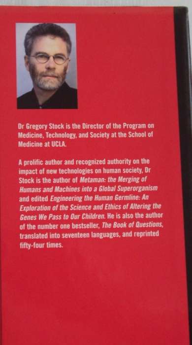 Redesigning Humans  Gregory Stock