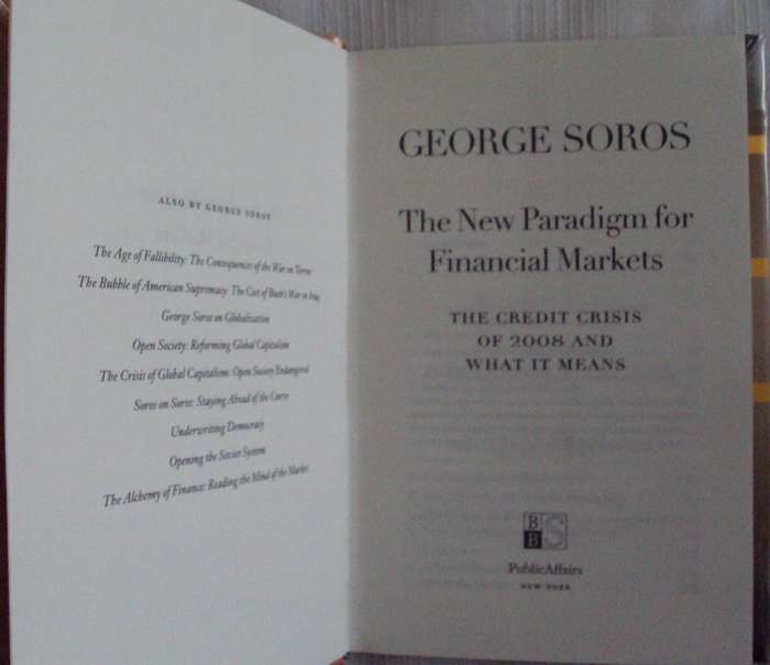 The New Paradigm for Financial Markets  George Soros