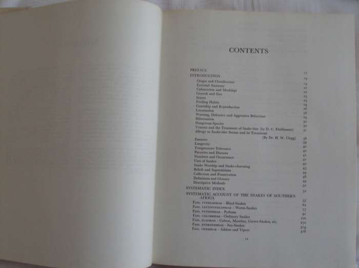 Snakes of southern Africa Vivian F Fitzsimons