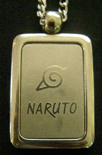 Naruto pendant and chain