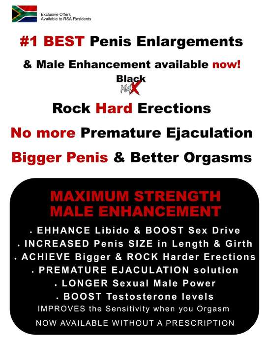 Black Max Penis Enlargement & Male Enhancement