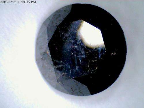 Genuine Black Diamond, 3.00 ct, Round Brilliant, SI2, Market: R25,000, Certified