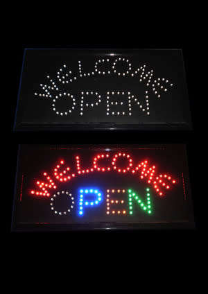 FLASHING LED SIGN