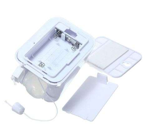 LED Wire Portable Bulb Cabinet Lamp Night Light Battery Self Adhesive Wall Mount