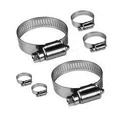 50 pc Worm Drive Hose Clamp  32-50 mm