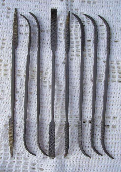 Set of 8 Rifflers