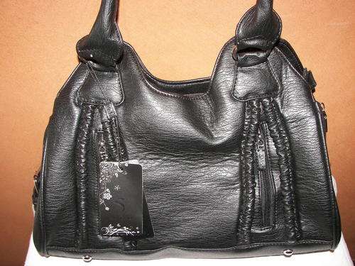 BRAND NEW ITALIAN DESIGN LARGE FAUX LEATHER HANDBAG-SOTTO LABEL