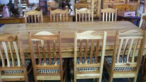 Table with 10 chairs (Blackwood) (B/N69)