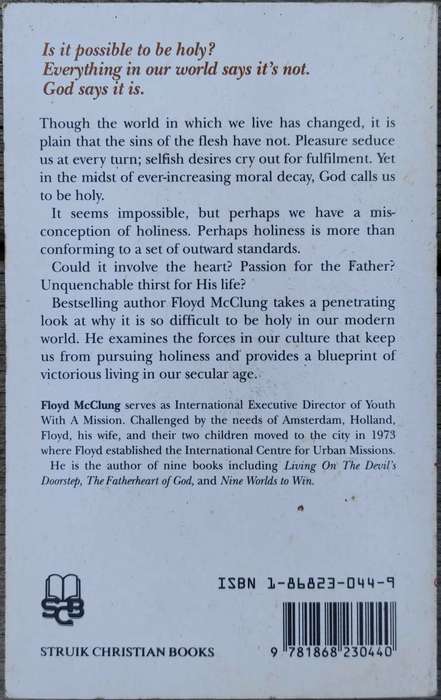 Holiness and the Spirit of the Age by Floyd McClung