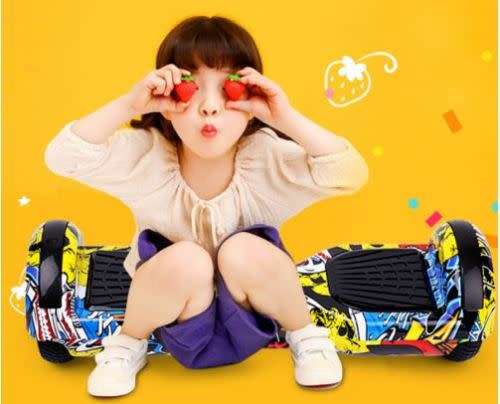 6.5 inch Hoverboard Self Balance Scooter with Led Lights & Bluetooth
