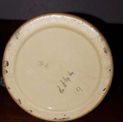 VINTAGE GERMAN LIDDED BEER STEIN MUG
