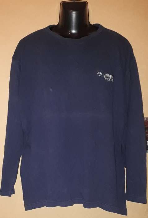 Mens - Blue shirt - Make - Lufthansa First Class - Size - No Size