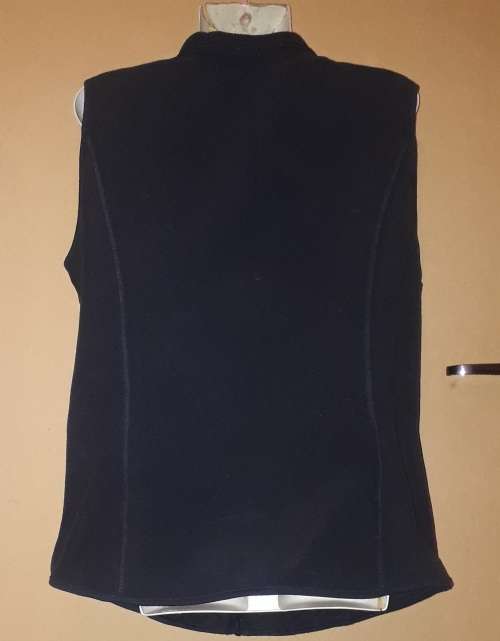 Special!! Ladies - Navy Blue Sleeveless Jacket - Make - Real Clothing - Size - L