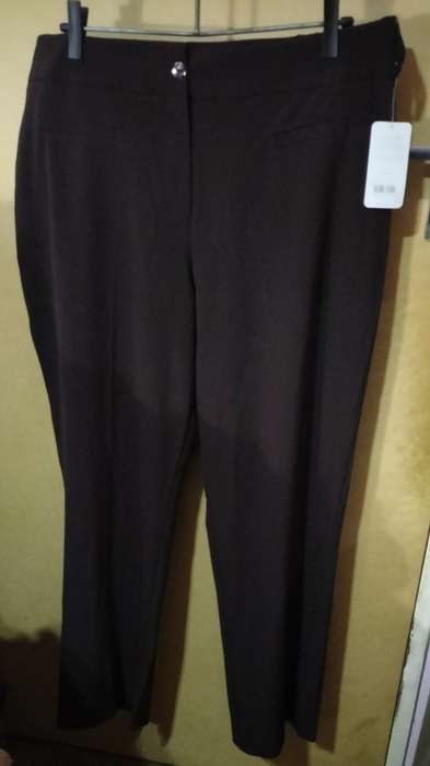 Ladies - 2 Pce Dark Brown Outfit - Make - Rene Taylor - Size - 42