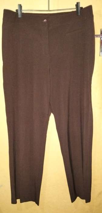 Ladies - 2 Pce Dark Brown Outfit - Make - Rene Taylor - Size - 42
