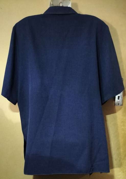 Ladies - Dark Blue Blouse - Make - Delswa - Size - 20