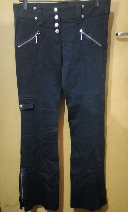 Ladies - Blue Pants - Make - Morgan - Size - no size