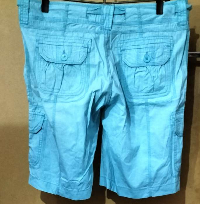 Ladies - Blue Shorts - Make - Cherokee - Size - 14