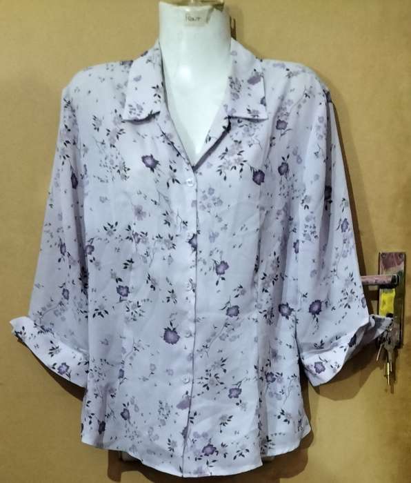 Ladies - Multicolored Blouse - Make - Kelso  - Size - 14