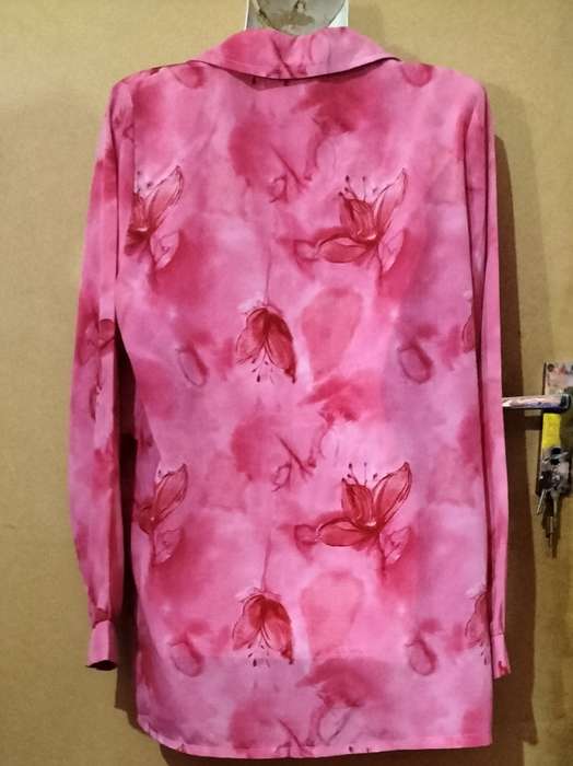 Ladies - Pink Blouse - Make - Martie`s Collection  - Size - 10