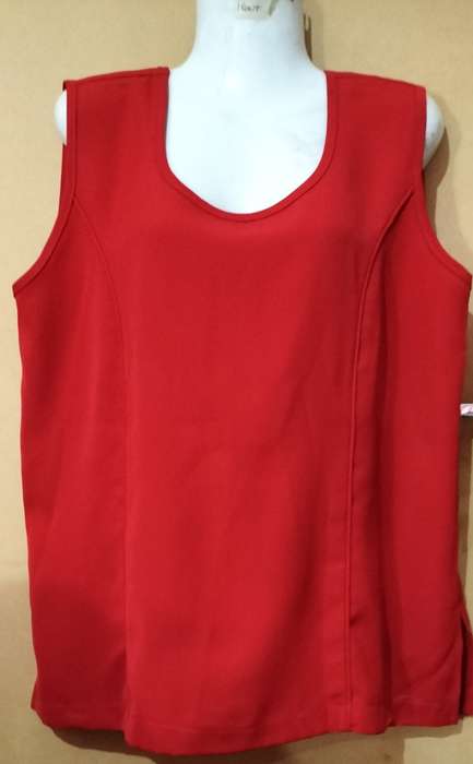Special! Ladies - 2 Pc Red Outfit - Make - Yaohan - Size - Blouse - L
