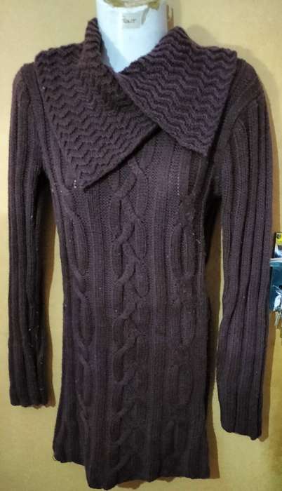 Ladies - Brown Jersey - Make - C & A Fashion - Size - M
