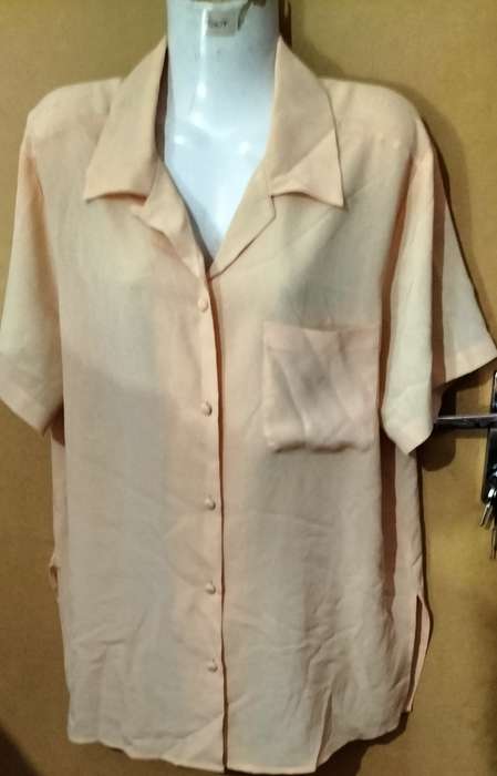 Special! Ladies - Peach Blouse - Make - Carnagl - Size - Large