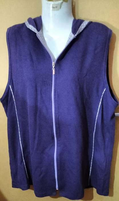 Ladies - Purple Hoodie Jacket - Make - Rene Taylor - Size - XL