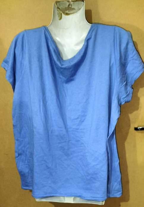 Ladies - Blue Top - Make - Real Clothing - Size - 2XL