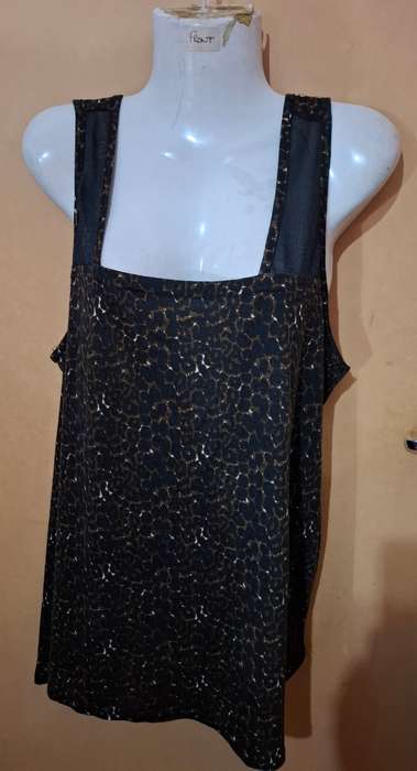 Ladies - Multicolored Top - Make - Mozaic - Size - L 40/42
