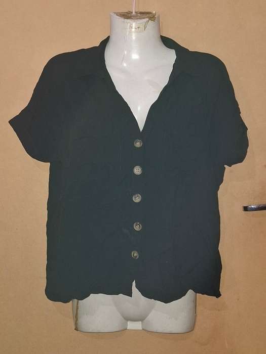 Ladies - Black Blouse - Make - Oakridge - Size - 34