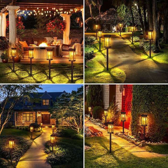 SOLAR VINTAGE PATHWAY LAMP