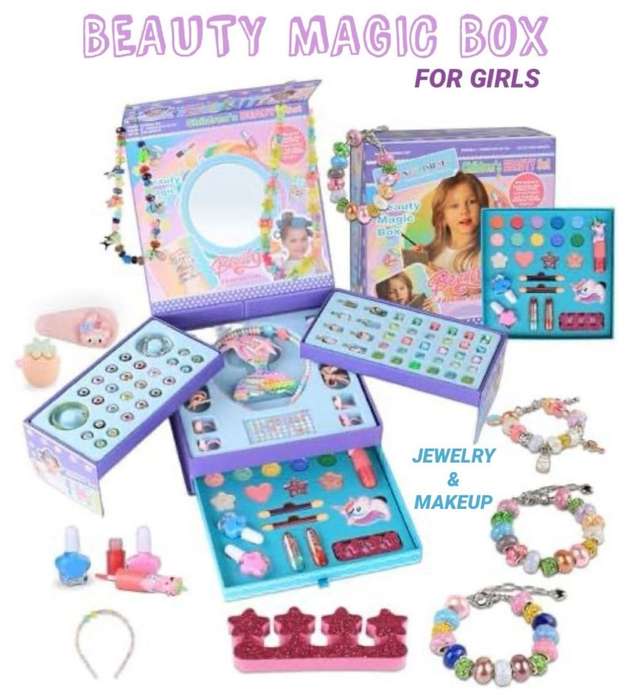 BEAUTY MAGIC BOX  JEWELRY & MAKEUP