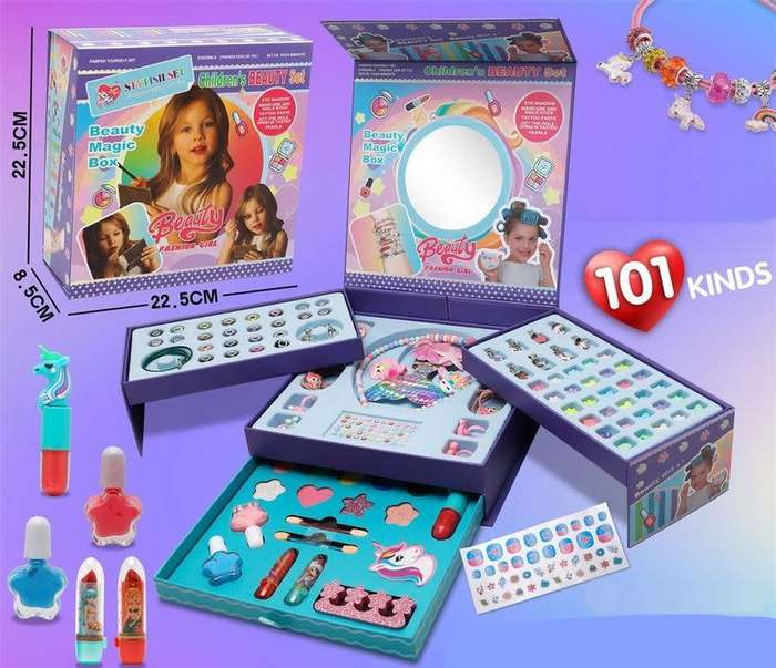 BEAUTY MAGIC BOX  JEWELRY & MAKEUP
