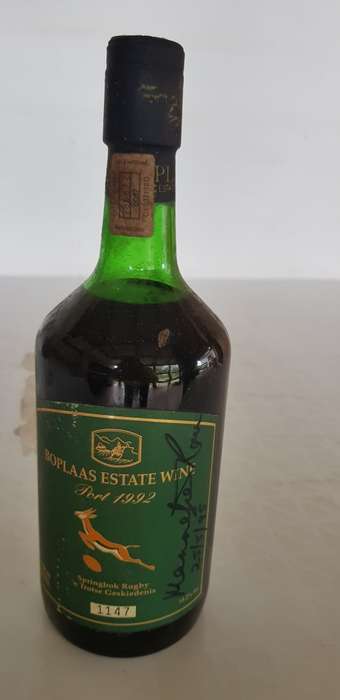 boplaas estate wine port 1992