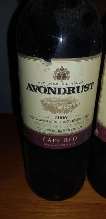 Avondrust cape red 2006 x 8 bottels