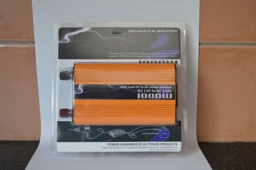 Inverter 1000w (power based on amps not based on peak power)