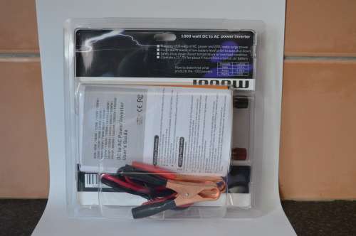 Inverter 1000w (power based on amps not based on peak power)