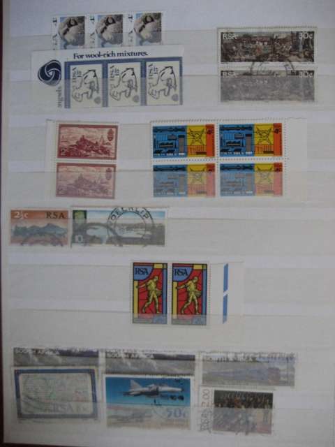 STOCKBOOK LIGHTHOUSE 16 PAGE INCL STAMPS, SHEETS, CONTROLS, ADDITIONAL SCANS SEE BELOW