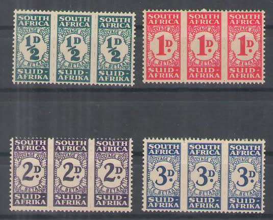 POSTAGE DUE SACC 29-32 BANTAMS SUPERB UMM CV R1700