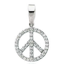100% REAL, SOLID 10KT WHITE GOLD NATURAL DIAMONDS PENDANT