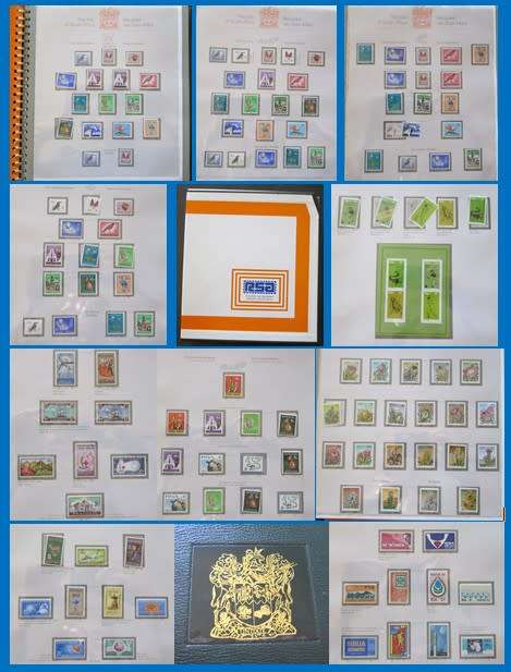 Pre Printed Slide-In Stamp Album with RSA Stamps 1961-1978