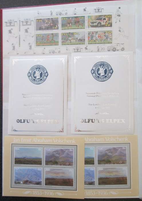 Over 100 Mini Sheets South Africa, SWA, Namibia, Transkei, Bophuthatswana, Venda,Ciskei