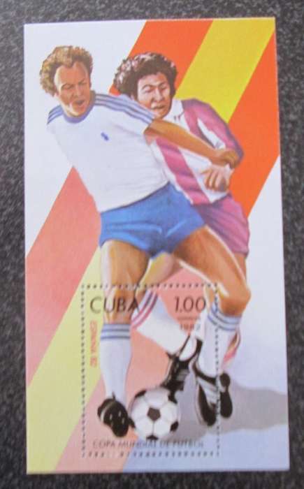 Beautiful Mini Sheets from Cuba, Central America: Soccer, Birds, Fauna, Shells, More, 40+ sheets
