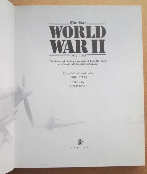 World War II 1939-1945, The Star, John Pitts, Peter Joyce