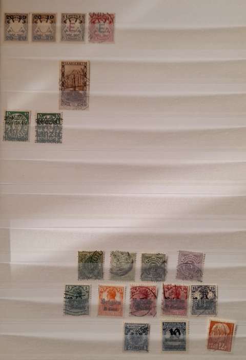 German Territories Stamps Saar, Bohemia, Moravia, Bavaria, Gdansk, Wurttemberg 1875-1943 & Hitler