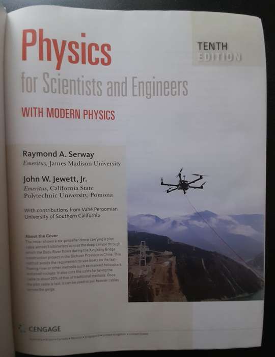 Physics for Scientists and Engineers with Modern Physics, R Serway, J Jewett, 10th Edition 2021 NEW