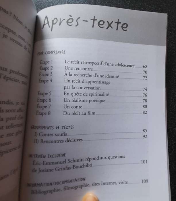 Monsieur Ibrahim et les Fleurs du Coran, Eric-Emmanuel Schmitt