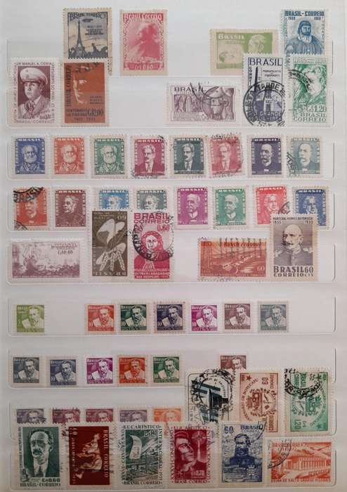 Stamps from Brazil, 1891 to 1984, Over 700 Stamps, a Comprehensive Collection