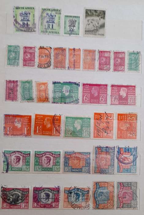Over 450 ZAR Zegelregt and South Africa Revenue Stamps, a Comprehensive Collection